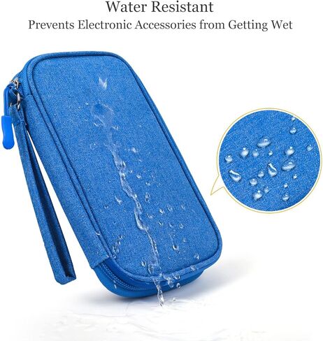 حقيبة الملحقات الإلكترونية، منظم حامل سلك الكابل العالمي/حافظة إلكترونية، حقيبة منظم الكابلات المحمولة المقاومة للماء، حقيبة محركات أقراص فلاش USB، حقيبة حافظة الكابل، منظم حقيبة USB، حقيبة شاحن USB in Kuwait