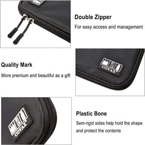 صناديق السفر للمنظمات الإلكترونية، حافظات ملحقات الأجهزة الإلكترونية للكابل، الشاحن، الهاتف، يو إس بي، بطاقة SD in Kuwait