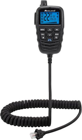 Midland – MXMC01 | Replacement Microphone for MXT275 & MXT575 – ANC Automatic Noise Canceling Electronic Microphone – Off-Roading Loud and Open-Air Vehicle - GMRS Farming Overlanding in Saudi Arabia