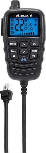 Midland – MXMC01 | Replacement Microphone for MXT275 & MXT575 – ANC Automatic Noise Canceling Electronic Microphone – Off-Roading Loud and Open-Air Vehicle - GMRS Farming Overlanding in Saudi Arabia