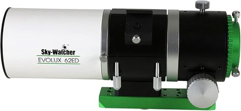 سكاي ووتشر تلسكوب ايفولوكس 62ED مزدوج الانكسار من سكاي ووتشر - انبوب بصري صغير ومحمول للتصوير الفلكي وعلم الفلك البصري بأسعار معقولة، ابيض (S11305) in Kuwait