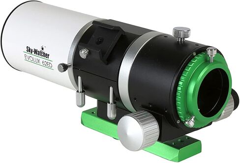 سكاي ووتشر تلسكوب ايفولوكس 62ED مزدوج الانكسار من سكاي ووتشر - انبوب بصري صغير ومحمول للتصوير الفلكي وعلم الفلك البصري بأسعار معقولة، ابيض (S11305) in Kuwait