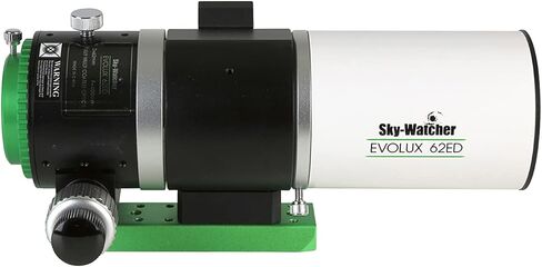 سكاي ووتشر تلسكوب ايفولوكس 62ED مزدوج الانكسار من سكاي ووتشر - انبوب بصري صغير ومحمول للتصوير الفلكي وعلم الفلك البصري بأسعار معقولة، ابيض (S11305) in Kuwait