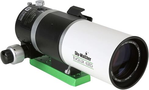 سكاي ووتشر تلسكوب ايفولوكس 62ED مزدوج الانكسار من سكاي ووتشر - انبوب بصري صغير ومحمول للتصوير الفلكي وعلم الفلك البصري بأسعار معقولة، ابيض (S11305) in Kuwait