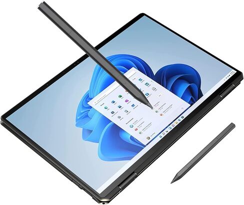 Rechargeable MPP 2.0 Tilt Pen Compatible for HP Touch Screen Devices, Compact Design Stylus Pen with 4096 Pressure Sensitivity, Magnetic Attachment Function, Black (3J122AA) in Saudi Arabia