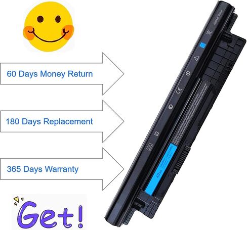 40Wh XCMRD Laptop Battery for Dell Inspiron 15 3000 Series 3521 3531 3537 3541 3542 15R 5537 5521 17R 17 3721 3737 5737 5721 14R 14 3421 3437 5421 5437 7447 Latitude 3440 3540 Vostro 2421 2521 P28F in Saudi Arabia