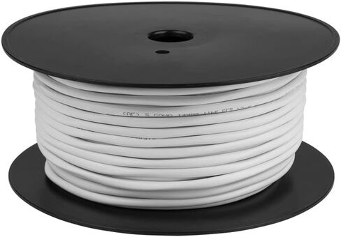 FRUDRIK Speaker Wire - 99.9% Oxygen Free Copper – ETL Listed & CL3 Indoor Speaker Cable (14/2 White, 200FT) in Kuwait