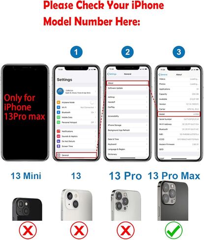 بديل الزجاج الخلفي لهاتف iPhone 13 pro max (أزرق المحيط الهادئ والجرافيت)، غطاء خلفي خلفي بفتحة كبيرة GVKVGIH قطعتان بديلتان لجميع الحاملات مع أدوات لاصقة وأدوات إصلاح مثبتة مسبقًا in Kuwait