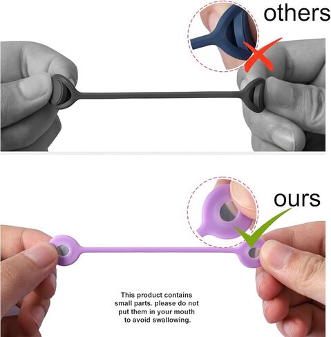 اربطة كابلات مغناطيسية، اربطة اسلاك مغناطيسية قابلة لاعادة الاستخدام من السيليكون لتجميع وتنظيم الكيبلات والاسلاك، يمكن استخدامها بعدة طرق (6 الوان - 12 قطعة) in Kuwait