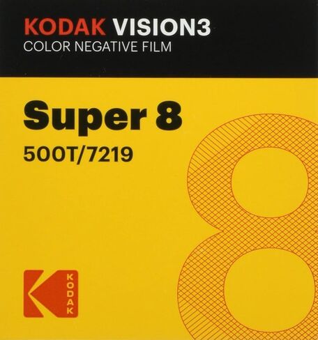 Kodak Super 8 Color Negative VISION3 500T 7219/50' Cartridge in Saudi Arabia