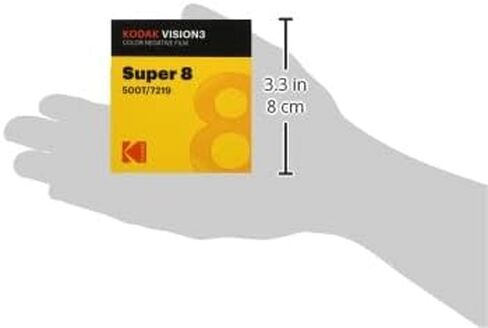 Kodak Super 8 Color Negative VISION3 500T 7219/50' Cartridge in Saudi Arabia