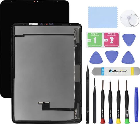 HOYRTDE 11" Screen Replacement for iPad Pro 11 1st/2nd Gen 2018 2020 (A1980 A2013 A1934 A1979 A2068 A2230 A2228 A2231) LCD Display Glass Touch Digitizer Premium Kit with Tools in Saudi Arabia