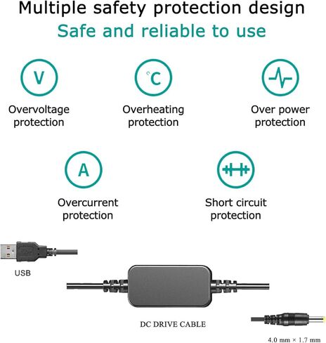 USB Cable AC-LS5 Drop Voltage Cable 5V-4.2V Camera Adapter + DK-X1 DC Coupler NP-BX1 NPBX1 Dummy Battery for Sony DSC-RX1 DSC RX100 RX1R in Saudi Arabia