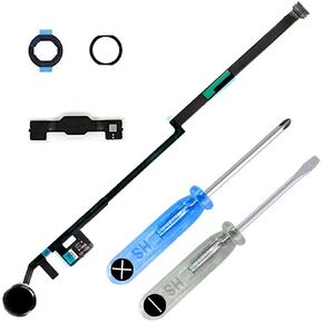 First choose Home Button Replacement for iPad 10.2" 2019 iPad 7/2020 iPad 8 7th (A2197 A2198 A2200), 8th(A2270, A2428, A2429, A2430) Incl Flex Cable Connector and Screwdriver