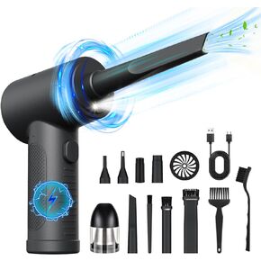 Compressed Air Duster-Vacuum Keyboard Cleaner-Air Blower 3-in-1-100000RPM-Electric Air Dusters-Replace Compressed Air Cans for PC,Computer Keyboard,Car Dusterpc Cleaning in Kuwait