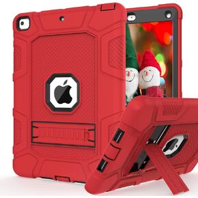 iPad Mini 5 Case, iPad Mini 4 Case, Hybrid Three Layer Armor Shockproof Rugged Drop Protection Cover Case Built with Kickstand for iPad Mini 4/5 7.9 Inch in Kuwait