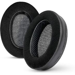 Brainwavz Replacement Memory Foam Earpads for Large Over the Ear Headphones, Red Velour