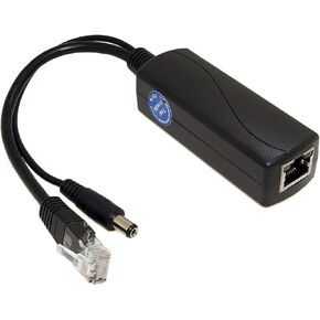 Gigabit PoE Splitter 12V 2A Output with IEEE 802.3af/at Standard Compliant 10,100,1000Mbps Power Over Ethernet Splitter Adapter for Security Camera CCTV Surveillance 5.5x2.1mm DC Plug Cable(PS5712TG) in Saudi Arabia