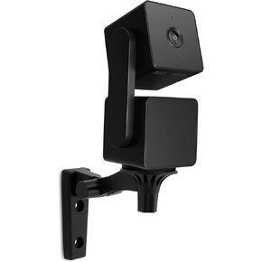 LEFXMOPHY Wall Mount for WYZE Cam Pan V3 for Camera Corner/Ceiling Indoor/Outdoor Mounting Bracket Base 180 Degree Tilt Adjustable 2-Pack Black Shelf Stand in Kuwait