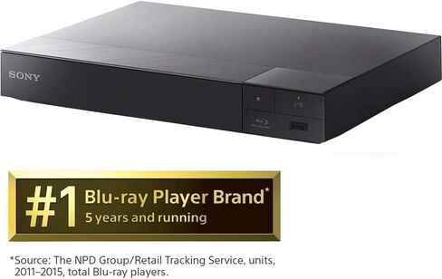 سوني مشغل اقراص بلو راي BDP-S6700 4K ترقية ثلاثي الابعاد مع دولبي ترو اتش دي ودي تي اس ماستر مع كيبل HDMI 2.0 عالي السرعة بطول 6 اقدام وقماش شاشة تلفزيون من المايكروفايبر in Saudi Arabia