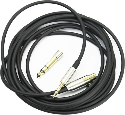 NewFantasia Replacement Audio Upgrade Cable Compatible with beyerdynamic DT 1990 Pro, DT 1770 Pro Headphone and Compatible with AKG K371, K175, K275, K245, K182, K7XX Headphone 1.6meters/5feet in Kuwait