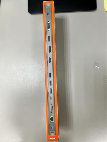 j5create USB C Docking Station- Supports up to 3 Displays Simultaneously | HDMI, DisplayPort, VGA, 100W PD Fast Charging, Gigabit Ethernet | Comes with Type C Cable Compartment (JCD543) in Saudi Arabia