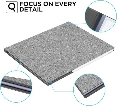 حافظة Ayotu Premuin PU الذكية لجهاز لوحي ورقي رائع مقاس 10.3 بوصات تم إصدارها عام 2020 - قوالب البرامج ونصائح قلم التحديد البديلة - [الكل في حزمة واحدة] - عزز تجربة الكتابة الخاصة بك. in Kuwait