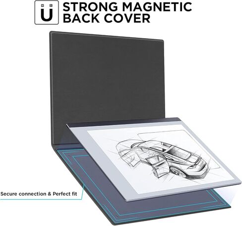 حافظة Ayotu Premuin PU الذكية لجهاز لوحي ورقي رائع مقاس 10.3 بوصات تم إصدارها عام 2020 - قوالب البرامج ونصائح قلم التحديد البديلة - [الكل في حزمة واحدة] - عزز تجربة الكتابة الخاصة بك. in Kuwait