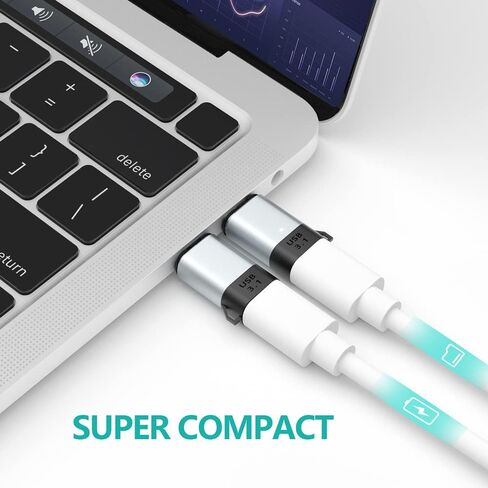 Magnetic USB C Adapter, 24Pins Type C Connector, PD 100W Fast Charging 10Gbs Data Transfer in Kuwait