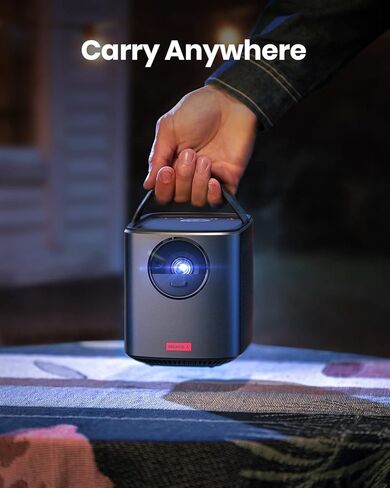 نيبولا جهاز عرض محمول مارس 2 برو 500 ANSI لومن من انكر، اسود، صورة 720p، جهاز عرض فيديو، جهاز عرض تلفزيوني للصور من 30 الى 150 انش، جهاز عرض افلام in Kuwait