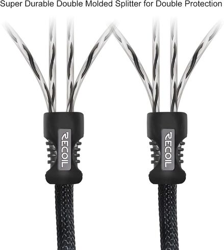 RECOIL PCI217 17ft 2-Channel RCA Audio Interconnects Cable Double Shielded in Saudi Arabia