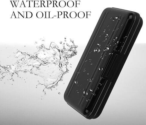 During SD Card Holder Shockproof, Metal Waterproof Memory Card Case for SD SDHC MMC Micro SD TF Cards，8 Large 8 Small Indentations in Kuwait