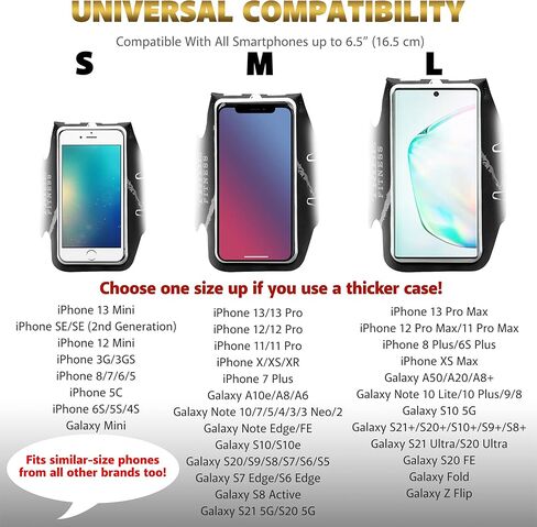 القبيلة تشغيل حامل الهاتف شارة. عصابات الذراع الرياضية للهواتف المحمولة iPhone & Galaxy للنساء والرجال والعدائين والركض والمشي والتمارين الرياضية والتمارين الرياضية. ليكرا يابانية فاخرة. تمديد الحزام وجيب المفتاح. in Kuwait