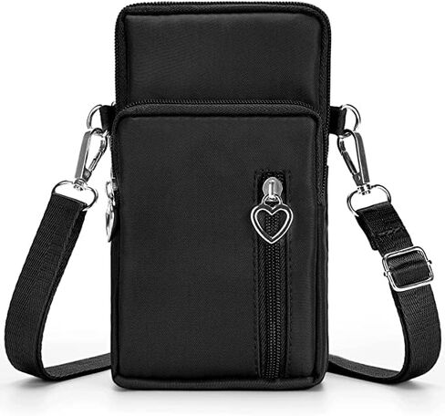 Women Crossbody Cell Phone Purse Wristband Sport Armband Wallet Bag Zipper Nylon Handbags in Kuwait