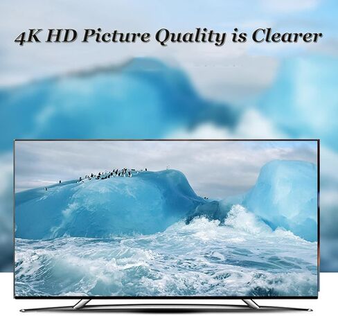 محول iJiGui DisplayPort إلى HDMI، محول 4K DP إلى HDMI مع نقل الصوت والحد الأقصى من الدقة، متوافق مع HP، HDTV، الشاشة، جهاز العرض، سطح المكتب وما إلى ذلك in Kuwait