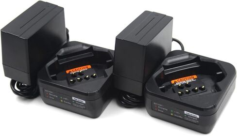 (عبوة من قطعتين) شاحن بطارية واحد PMPN4469 متوافق مع أجهزة الراديو ذات الاتجاهين من سلسلة موتورولا DTR720 DTR600 DTR700 PMPN4468A PMPN4468 in Kuwait