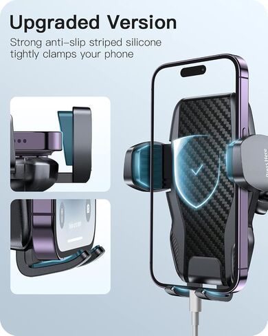 APPS2Car 13" Gooseneck Truck Phone Mount, Suction Cup for Windshield Vent in Kuwait