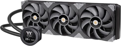 Thermaltake TOUGHLIQUID 240 ARGB Motherboard Sync All-in-One Liquid CPU Cooler, AMD (AM5/AM4) / Intel (LGA 1700/1200), 240mm High Efficiency Radiator CL-W319-PL12BL-A in Kuwait