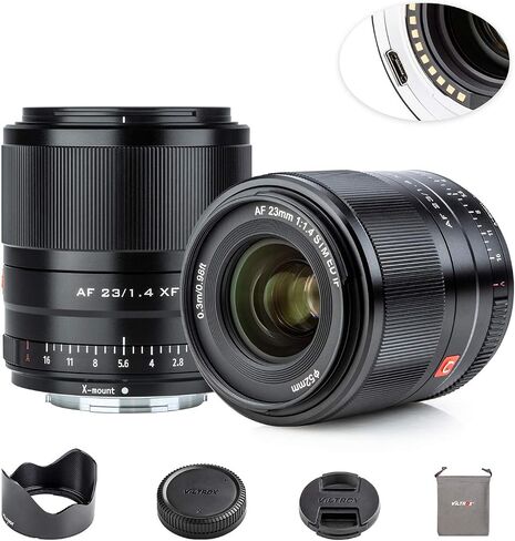 VILTROX AF 9mm F2.8 f/2.8 Air Lens for Fuji X Mount, 113.8° Ultra-Wide Angle Auto Focus Prime Portrait Lens with STM Motor Compatible with Fuji Camera X-H2 X-H2S X-T5 X-E5 X-T50 X-M5 X-S20 XT30II in Kuwait