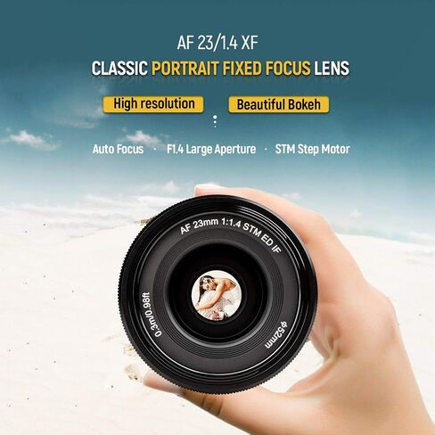 VILTROX AF 9mm F2.8 f/2.8 Air Lens for Fuji X Mount, 113.8° Ultra-Wide Angle Auto Focus Prime Portrait Lens with STM Motor Compatible with Fuji Camera X-H2 X-H2S X-T5 X-E5 X-T50 X-M5 X-S20 XT30II in Kuwait