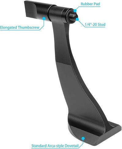 Binocular Tripod Adapter with 1/4" Mount for 7x35 7x50 8x21 8x25 8x30 8x32 8x40 8x42 8x56 10x25 10x42 10x50 12x42 12x50 15x60 15x70 16x50 20x50 20x80 Binoculars built-in Arca Swiss Quick Release Plate in Saudi Arabia