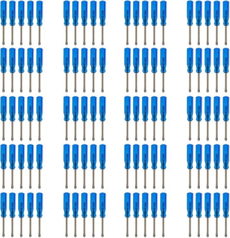 100pcs Bulk Pack 45mm x 2mm Tiny Size Phillips Cross Screwdrivers in Kuwait