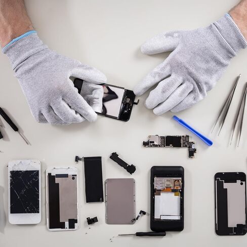 10 قطع من MECCANIXITY أدوات فتح عصا بلاستيكية عالمية Spudger Crowbar Pry لإصلاح الهاتف المحمول والكمبيوتر اللوحي والكمبيوتر المحمول، أخضر in Kuwait