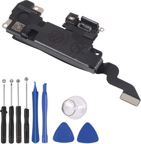 D-FLIFE Earspeaker Light Sensor Flex Cable Incl Mic Compatible for iPhone XR with Tool Kit (for iPhone XR) in Saudi Arabia