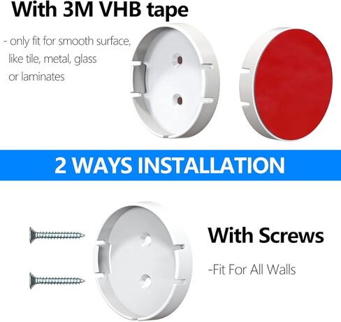 حامل كاميرا صغير يثبت على الحائط من بلينك مع حامل لاصق قوي، مناسب فقط لكاميرا بلينك ميني الداخلية، بدون ثقب، بدون براغي، سهل التركيب (بلينك ميني غير متضمن) in Kuwait