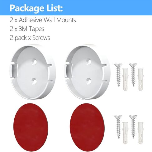 حامل كاميرا صغير يثبت على الحائط من بلينك مع حامل لاصق قوي، مناسب فقط لكاميرا بلينك ميني الداخلية، بدون ثقب، بدون براغي، سهل التركيب (بلينك ميني غير متضمن) in Kuwait