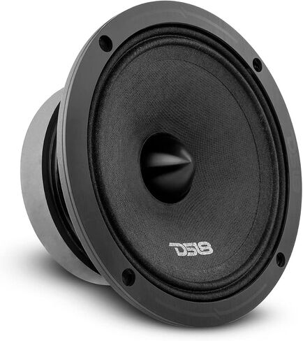 DS18 PRO-ZXI6.4BM 6.5" Pro Audio Midrange Loudspeaker - 600W Max, 300W RMS, 4 Ohms - Premium Quality Audio Door Speakers for Car or Truck Stereo Sound System (1 Speaker) in Kuwait