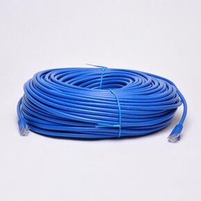 New 300ft Blue RJ45 CAT6 Ethernet LAN Network Internet Computer Solid Wire 23 AWG UTP Cable in Saudi Arabia