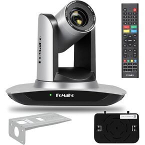 كاميرا FoMaKo NDI AI تتبع تلقائي HDMI PTZ كاميرا 20x زووم بصري IP USB3.0 كاميرا HDMI PTZ لخدمات الكنيسة تعليم العبادة، PoE 1080P60 FMK20UH NDI in Kuwait