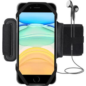 Bidook Armband Case تشغيل حامل الهاتف 360 درجة للتدوير المشي لمسافات طويلة، التجديف، تسلق الجبال ركوب الدراجات الهاتف الذراع الفرقة لفون 14 13 12 11 برو ماكس ميني SE Xs XR X 8 7 زائد سامسونج LG جوجل بكسل موتورولا in Saudi Arabia